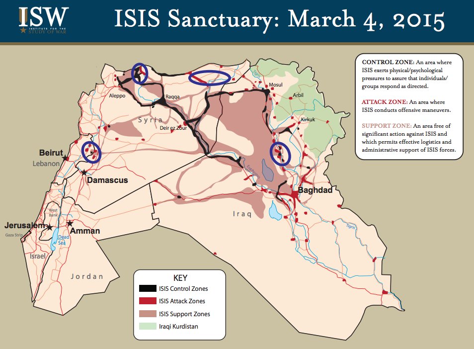 ISIS Map